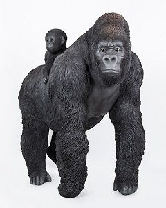 Goril ve Yavrusu Biblo - Hotant BJ182318V